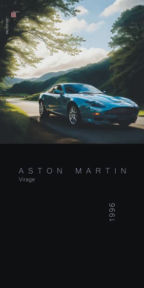 &quot;PROTOTYPE Aston Martin Virage&quot;, Acrylglasbild