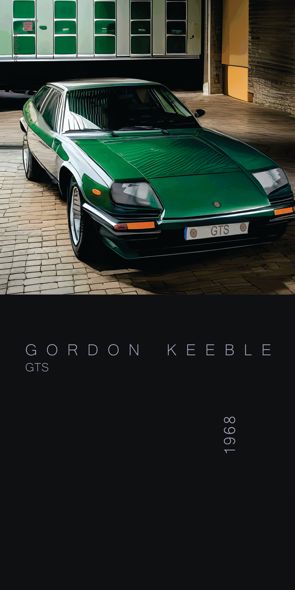 &quot;PROTOTYPE Gordon Keeble GTS&quot;, Acrylglasbild