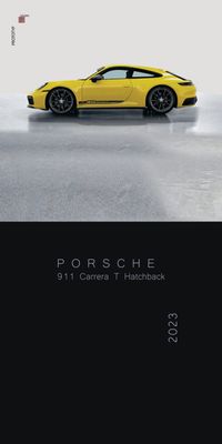&quot;PROTOTYP Porsche 911 T Carrera Hatchback, Acrylglasbild