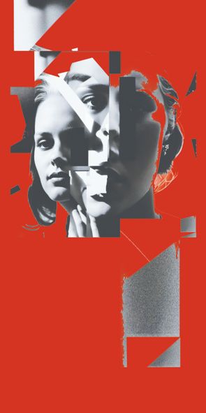 &quot;RED&quot;, Acrylglasbild