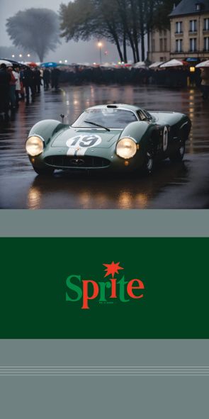 &quot;Sprite Racing&quot;, Acrylglasbild
