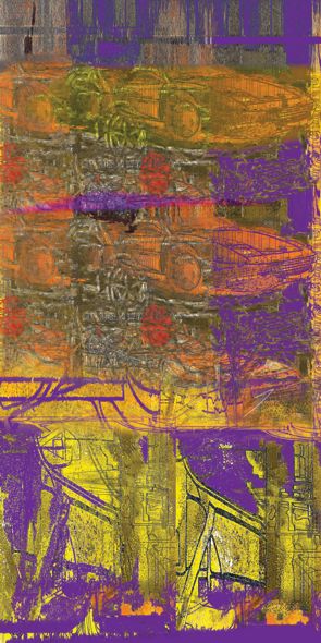&quot;STREET 7&quot;, Acrylglasbild