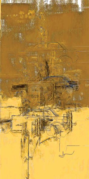 &quot;STREET 4&quot;, Acrylglasbild