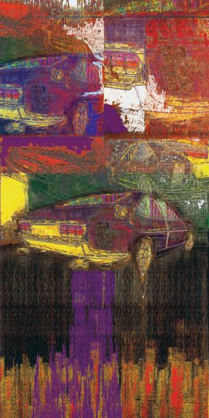 &quot;STREET 8&quot;, Acrylglasbild