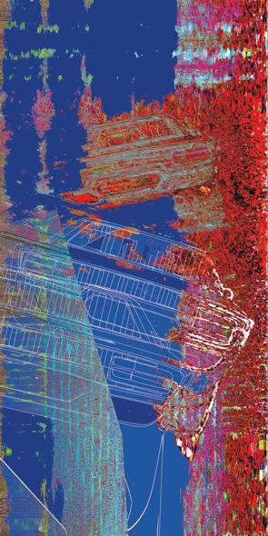 &quot;STREET 9&quot;, Acrylglasbild