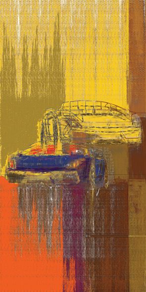 &quot;STREET 12&quot;, Acrylglasbild