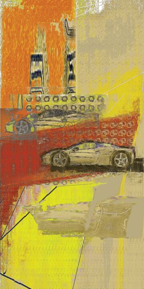 &quot;STREET 16&quot;, Acrylglasbild
