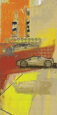 &quot;STREET 16&quot;, Acrylglasbild