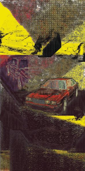 &quot;STREET 14&quot;, Acrylglasbild