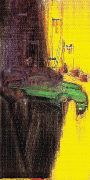 &quot;STREET 15&quot;, Acrylglasbild