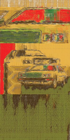 &quot;STREET 24&quot;, Acrylglasbild