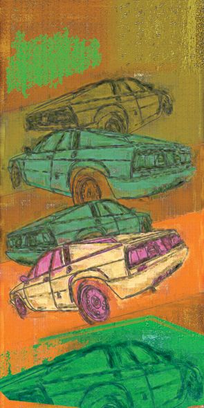 &quot;STREET 26&quot;, Acrylglasbild