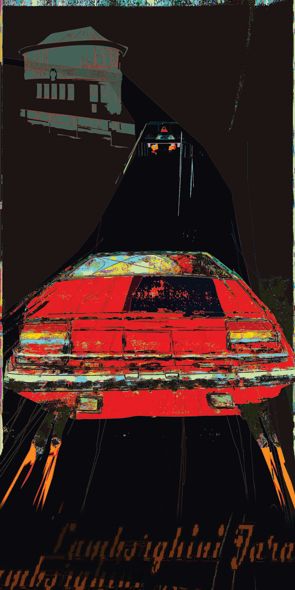 &quot;STREET 28&quot;, Acrylglasbild