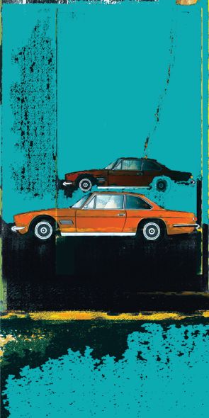 &quot;STREET 30&quot;, Acrylglasbild