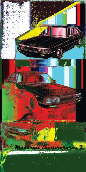 &quot;STREET 33&quot;, Acrylglasbild