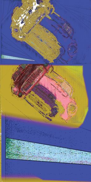 &quot;STREET 34&quot;, Acrylglasbild