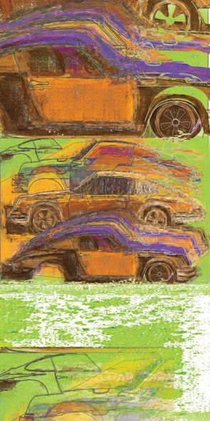 &quot;STREET 41&quot;, Acrylglasbild