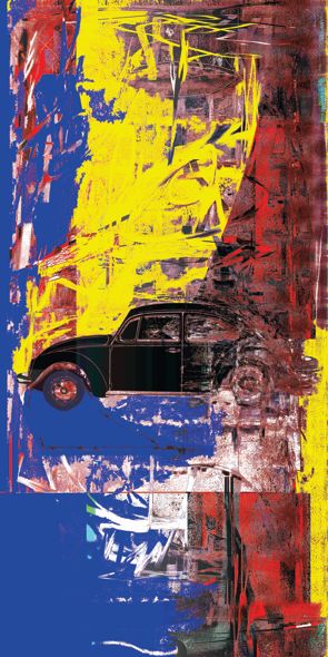 &quot;STREET 44&quot;, Acrylglasbild