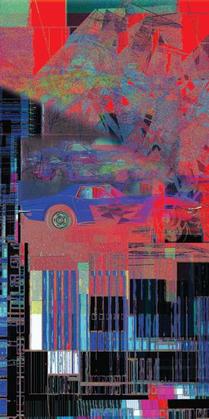 &quot;STREET 43&quot;, Acrylglasbild