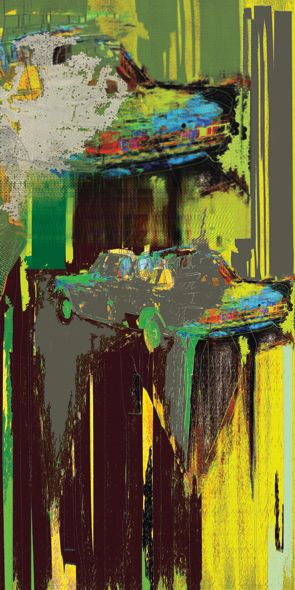 &quot;STREET 46&quot;, Acrylglasbild