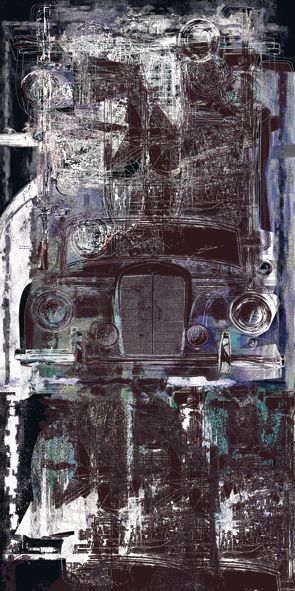 &quot;STREET 51&quot;, Acrylglasbild