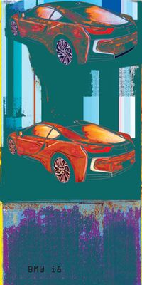 &quot;STREET 57&quot;, Acrylglasbild