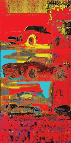 &quot;STREET 58&quot;, Acrylglasbild
