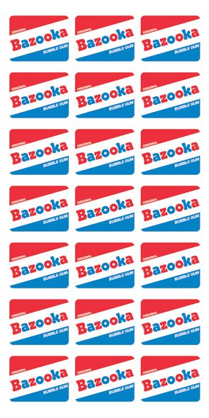 &quot;STUDIO BAZOOKA&quot;, Acrylglasbild