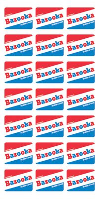 &quot;STUDIO BAZOOKA&quot;, Acrylglasbild