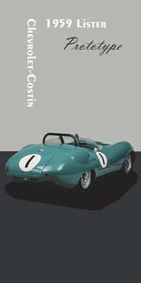 &quot;STUDIO Chevrolet Lister&quot;, Acrylglasbild