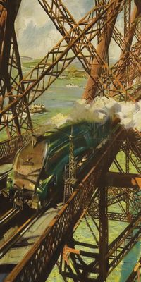 "STUDIO Dampflok", Acrylglasbild