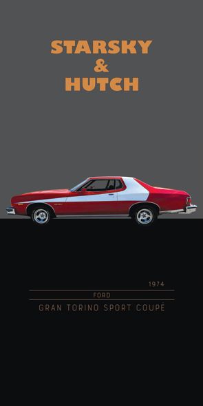 &quot;‌‌‌‌‌STUDIO Ford Torino&quot;, Acrylglasbild