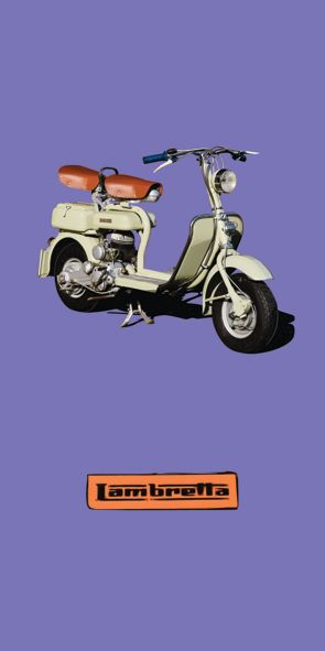 &quot;‌‌‌‌STUDIO Lambretta&quot;, Acrylglasbild