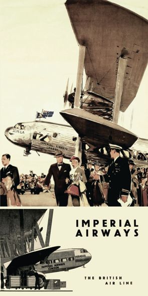 &quot;‌‌‌STUDIO Imperial Airways&quot;, Acrylglasbild