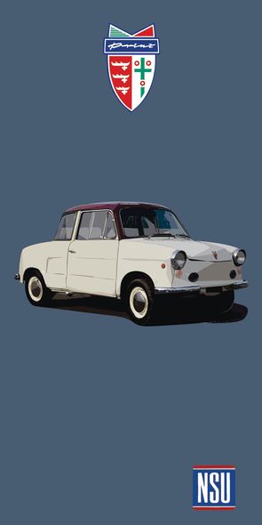 &quot;STUDIO NSU prinz&quot;, Acrylglasbild
