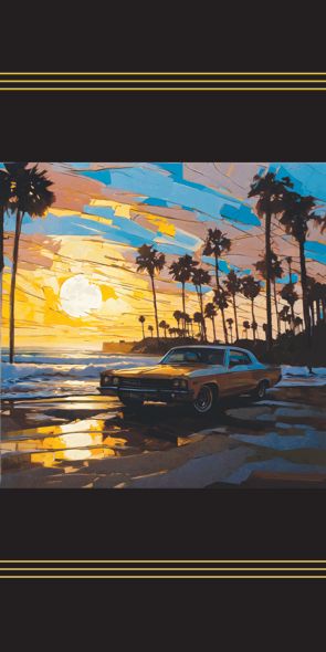 &quot;‌STUDIO MOON 10&quot;, Acrylglasbild