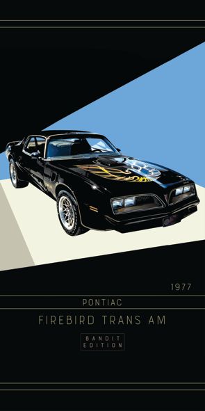 &quot;‌STUDIO Pontiac Trans Am&quot;, Acrylglasbild