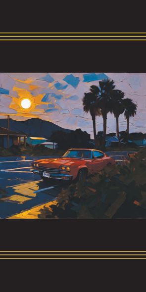 &quot;‌STUDIO MOON 2&quot;, Acrylglasbild