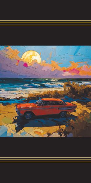 &quot;‌STUDIO MOON 4&quot;, Acrylglasbild