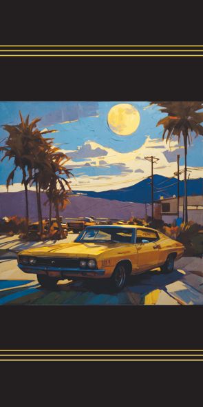 &quot;‌STUDIO MOON 12&quot;, Acrylglasbild