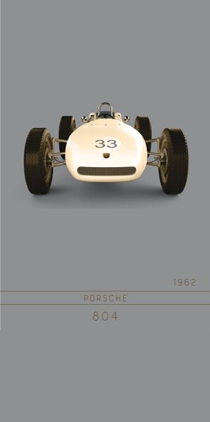 &quot;‌STUDIO Porsche 804&quot;, Acrylglasbild