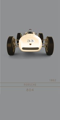 &quot;‌STUDIO Porsche 804&quot;, Acrylglasbild