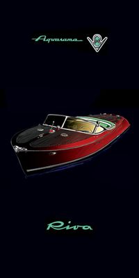 &quot;‌STUDIO Riva Aquarama&quot;, Acrylglasbild