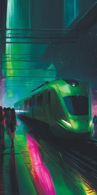 "‌‌‌STUDIO train.A", Acrylglasbild