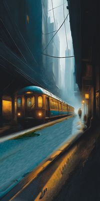 "‌‌‌STUDIO train.E", Acrylglasbild