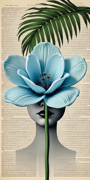 &quot;!Blume 8&quot;, Acrylglasbild