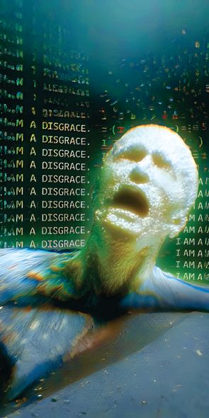 &quot;!DISGRACE&quot;, Acrylglasbild