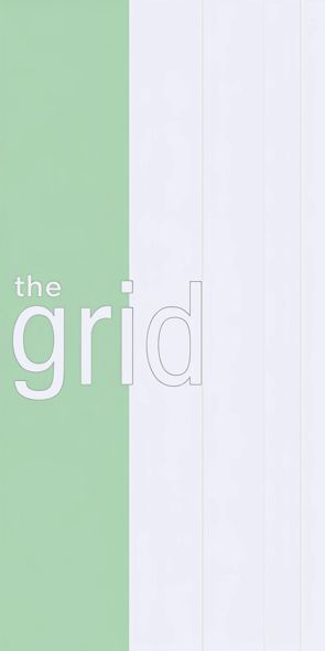 &quot;&amp;the grid 3&quot;, Acrylglasbild