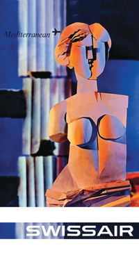 &quot;‌SWISSAIR 2&quot;, Acrylglasbild