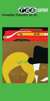 &quot;‌TEE Saphir&quot;, Acrylglasbild